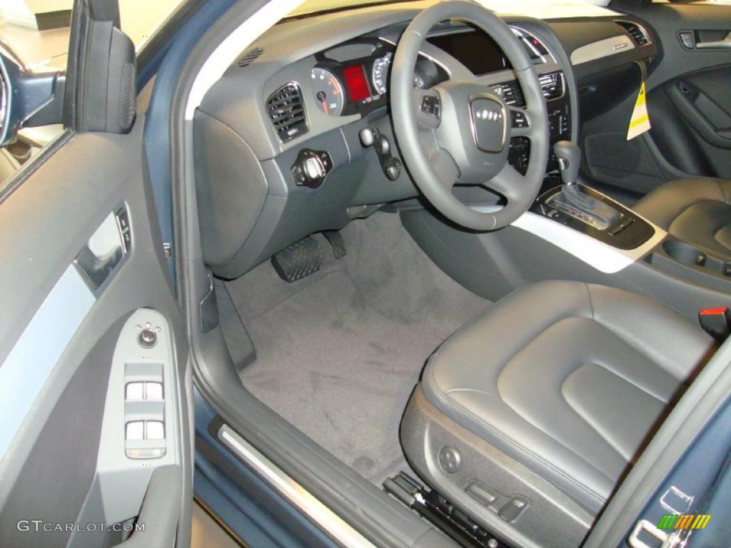 Black Interior 2011 Audi A4 2.0T quattro Avant Photo #39031159