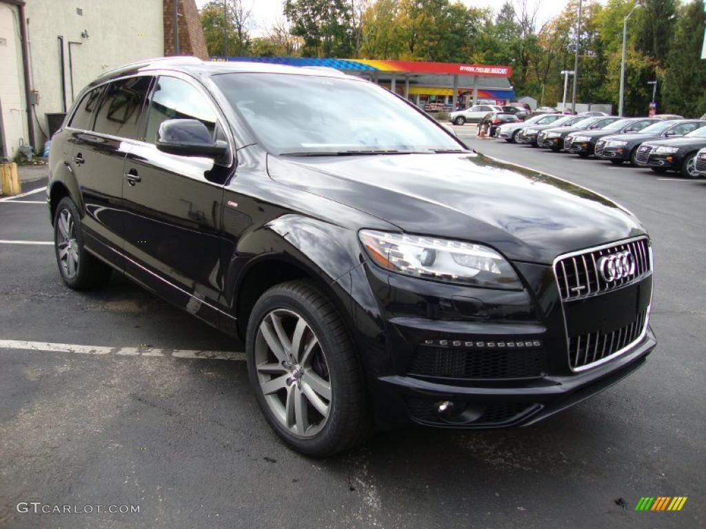 Orca Black Metallic 2011 Audi Q7 3.0 TDI quattro Exterior Photo #39031515