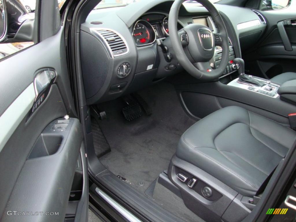 Black Interior 2011 Audi Q7 3.0 TDI quattro Photo #39031627