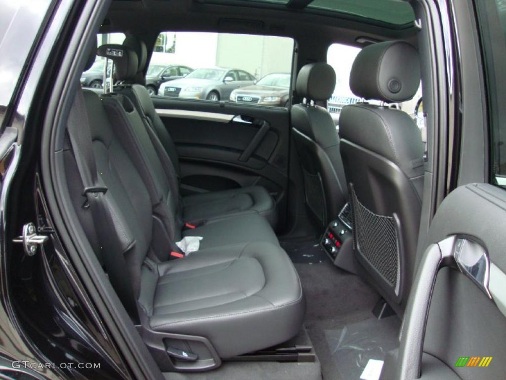 Black Interior 2011 Audi Q7 3.0 TDI quattro Photo #39031747