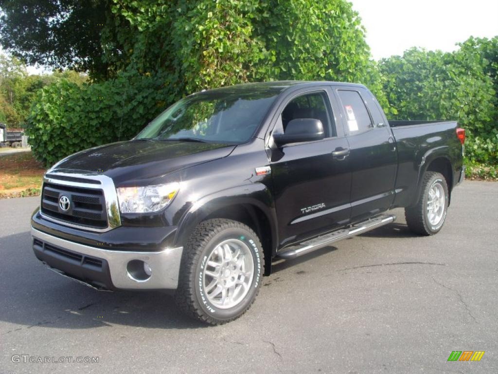 Black 2011 Toyota Tundra X-SP Double Cab 4x4 Exterior Photo #39032084