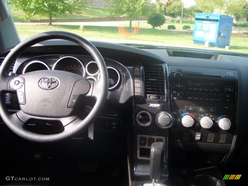 Black Interior 2011 Toyota Tundra X-SP Double Cab 4x4 Photo #39032148