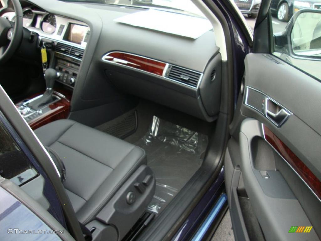 Black Interior 2011 Audi A6 3.0T quattro Sedan Photo #39032245