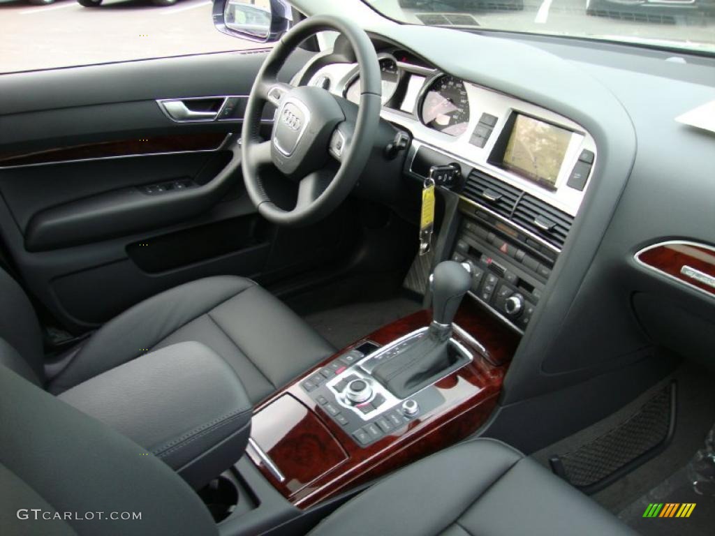 2011 Audi A6 3.0T quattro Sedan Black Dashboard Photo #39032265
