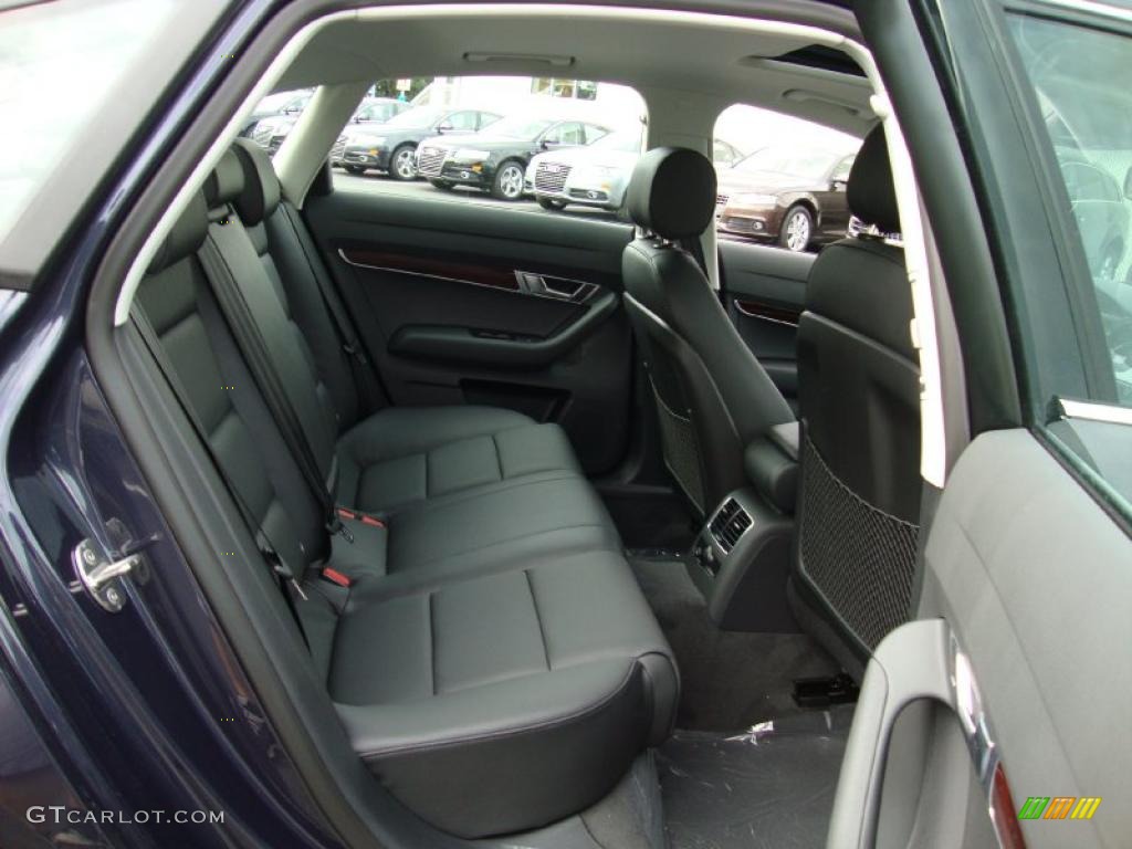 Black Interior 2011 Audi A6 3.0T quattro Sedan Photo #39032310