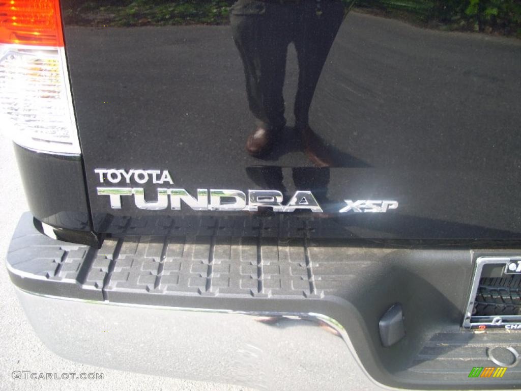 2011 Tundra X-SP Double Cab 4x4 - Black / Black photo #24