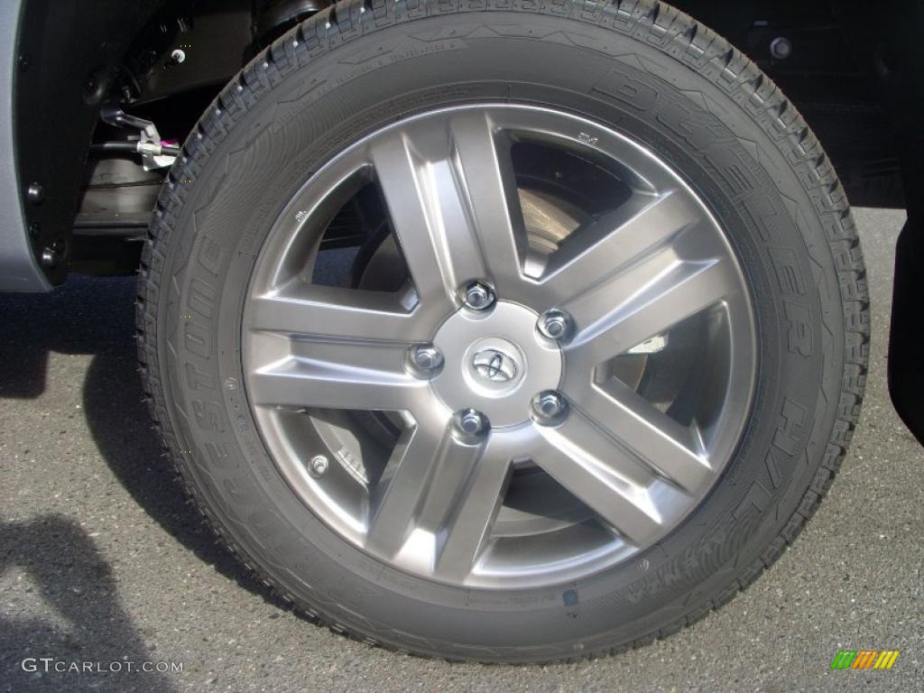 2011 Tundra Limited Double Cab 4x4 - Silver Sky Metallic / Graphite Gray photo #21