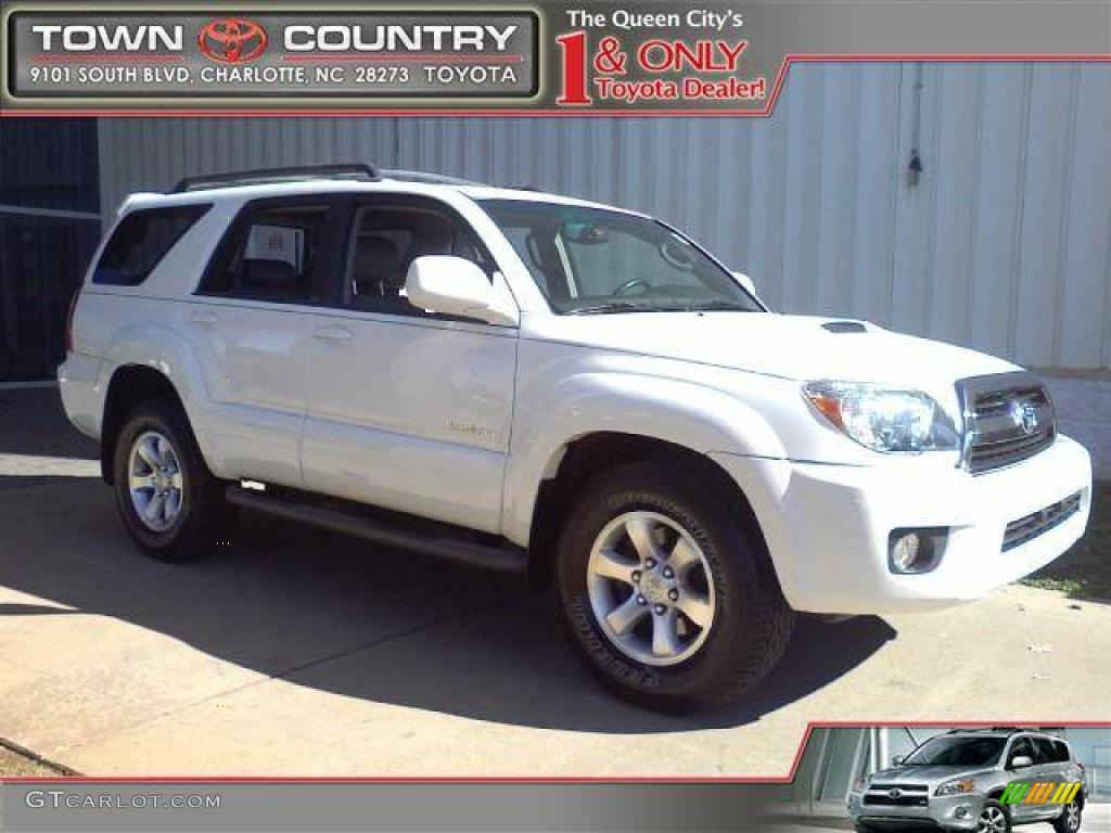 Natural White Toyota 4Runner