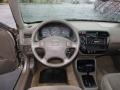 Beige 2000 Honda Civic EX Sedan Dashboard