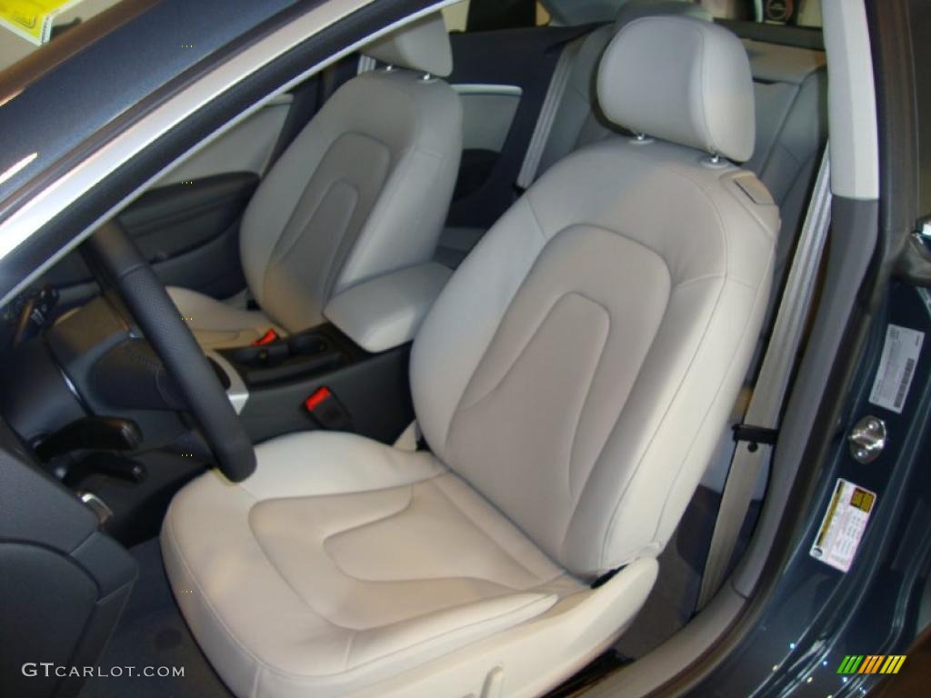 Light Grey Interior 2011 Audi A5 2.0T quattro Coupe Photo #39034113