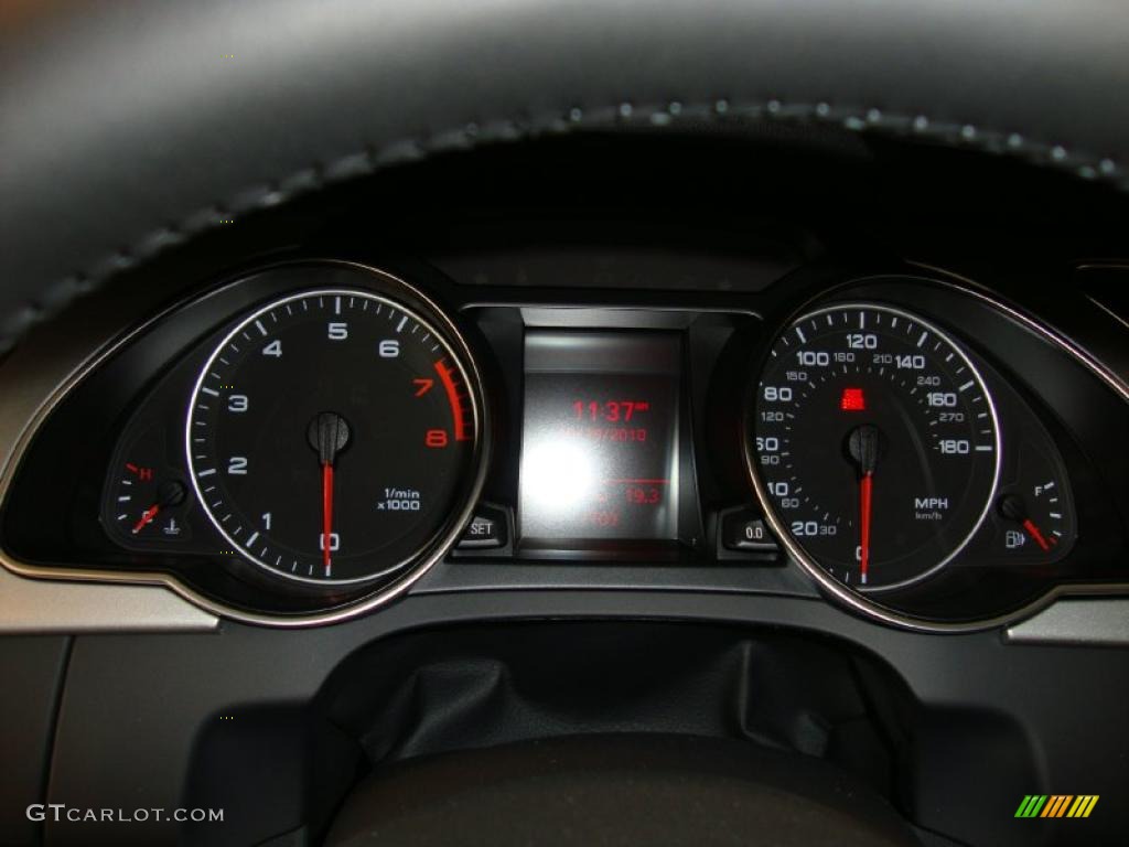 2011 Audi A5 2.0T quattro Coupe Gauges Photo #39034353
