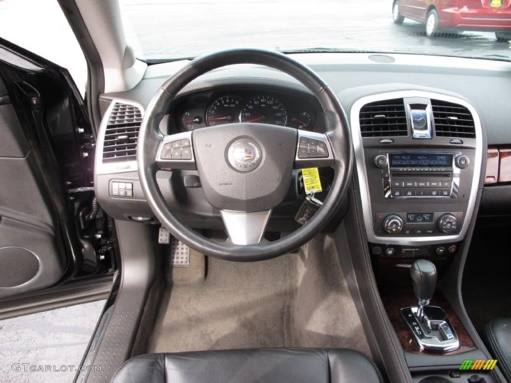 2008 Cadillac SRX 4 V6 AWD Ebony/Ebony Dashboard Photo #39034622
