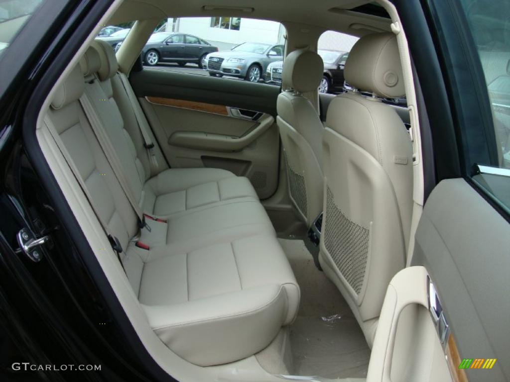 Cardamom Beige Interior 2011 Audi A6 3.0T quattro Sedan Photo #39034666