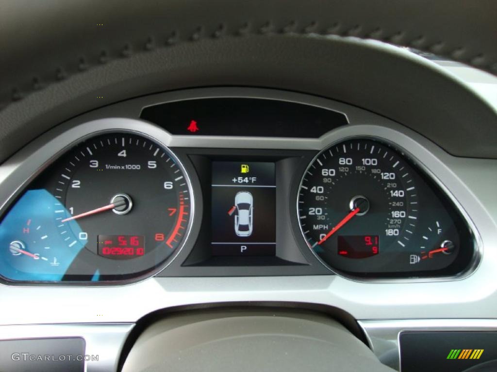 2011 Audi A6 3.0T quattro Sedan Gauges Photo #39034870
