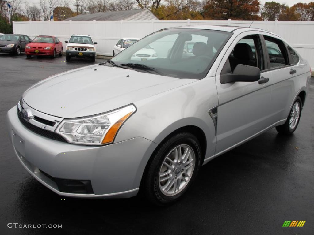 Silver Frost Metallic 2008 Ford Focus SE Sedan Exterior Photo #39035219