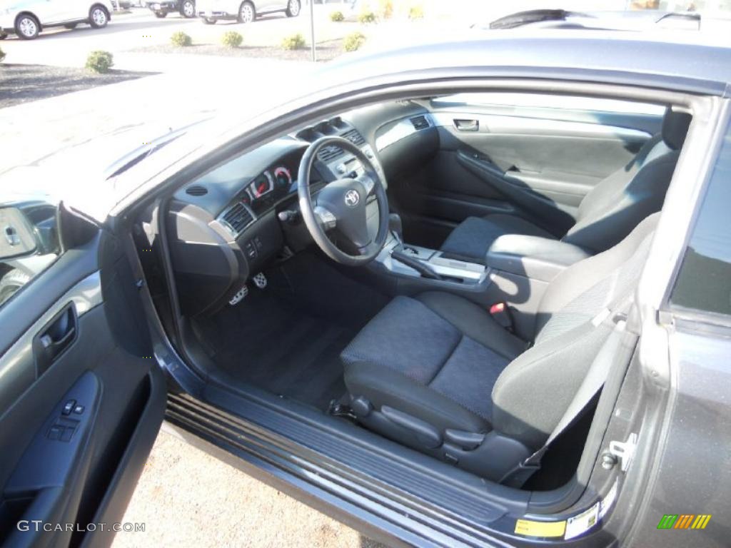 Dark Stone Interior 2008 Toyota Solara Sport Coupe Photo #39035799