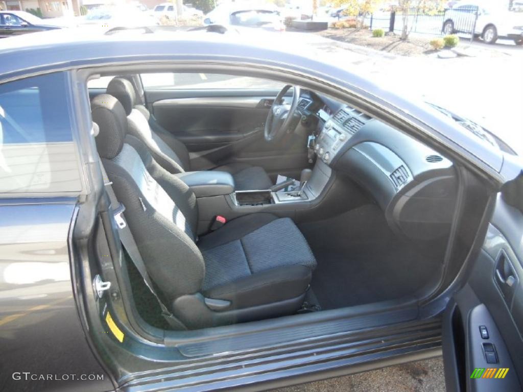Dark Stone Interior 2008 Toyota Solara Sport Coupe Photo #39035811