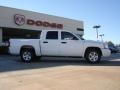 2006 Bright White Dodge Dakota SLT Quad Cab  photo #2