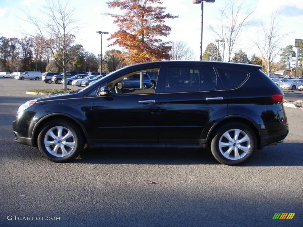 2006 B9 Tribeca Limited 7 Passenger - Obsidian Black Pearl / Beige photo #9