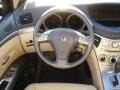 Beige 2006 Subaru B9 Tribeca Limited 7 Passenger Steering Wheel