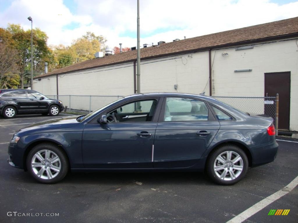 Meteor Grey Pearl 2011 Audi A4 2.0T quattro Sedan Exterior Photo #39037587