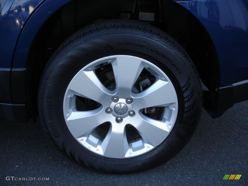 2010 Subaru Outback 2.5i Premium Wagon Wheel Photo #39037615