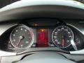 2011 Audi A4 Light Gray Interior Gauges Photo