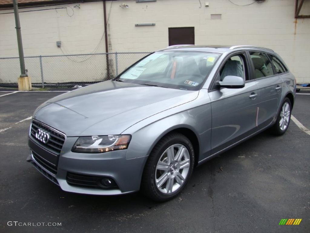 2011 A4 2.0T quattro Avant - Quartz Grey Metallic / Black photo #2