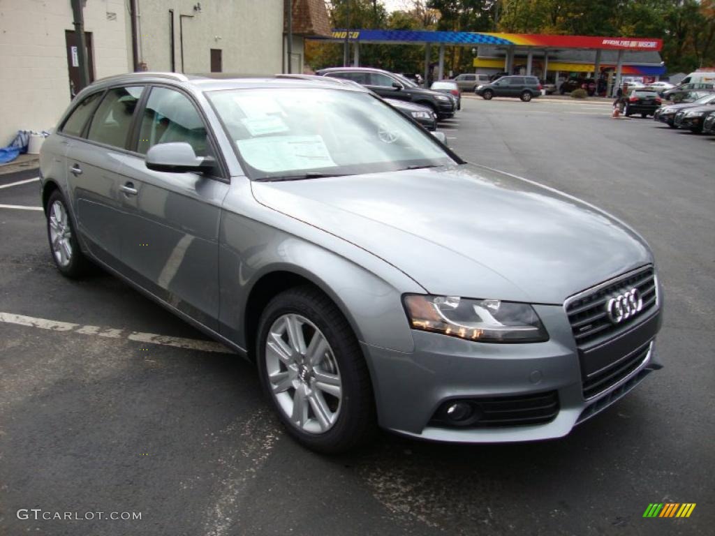 2011 A4 2.0T quattro Avant - Quartz Grey Metallic / Black photo #4