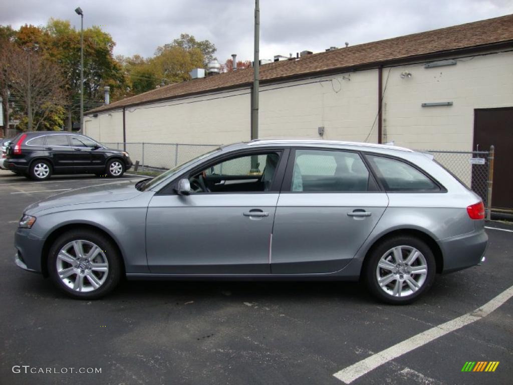 2011 A4 2.0T quattro Avant - Quartz Grey Metallic / Black photo #11