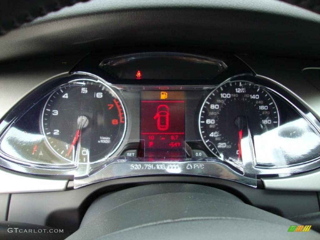 2011 Audi A4 2.0T quattro Avant Gauges Photo #39038531