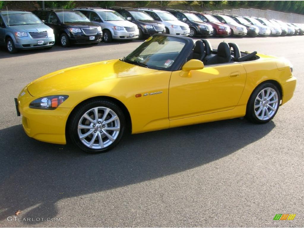 Rio Yellow Pearl 2006 Honda S2000 Roadster Exterior Photo #39039855