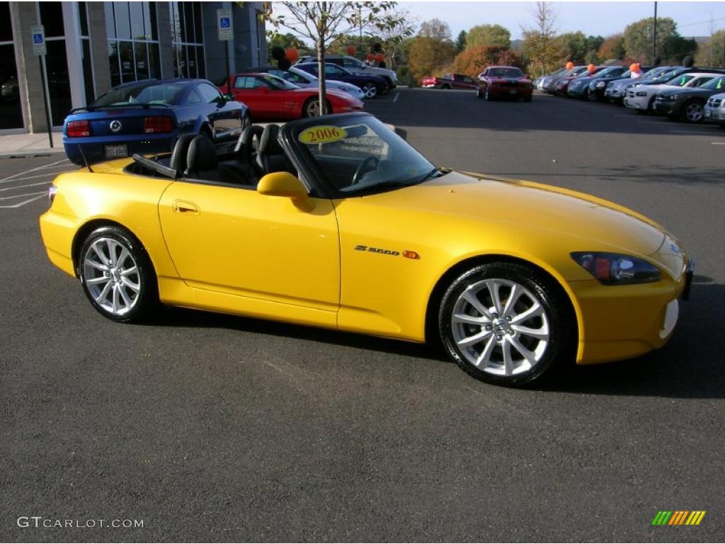 Rio Yellow Pearl 2006 Honda S2000 Roadster Exterior Photo #39039875