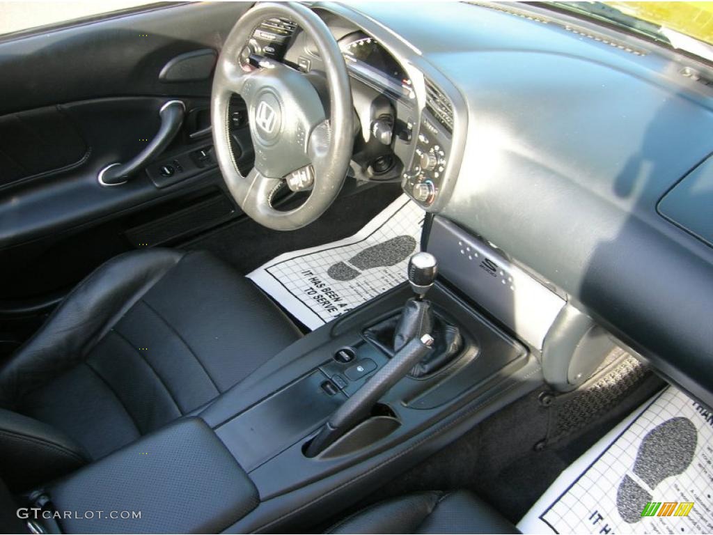Black Interior 2006 Honda S2000 Roadster Photo #39039927