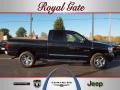 2008 Brilliant Black Crystal Pearl Dodge Ram 1500 Laramie Quad Cab 4x4  photo #1