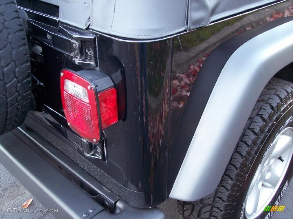 2002 Wrangler SE 4x4 - Black / Agate Black photo #22