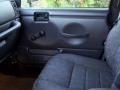 Agate Black 2002 Jeep Wrangler SE 4x4 Interior Color