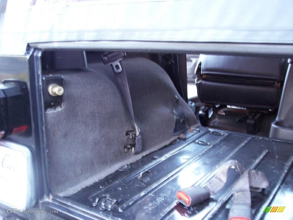 2002 Wrangler SE 4x4 - Black / Agate Black photo #50