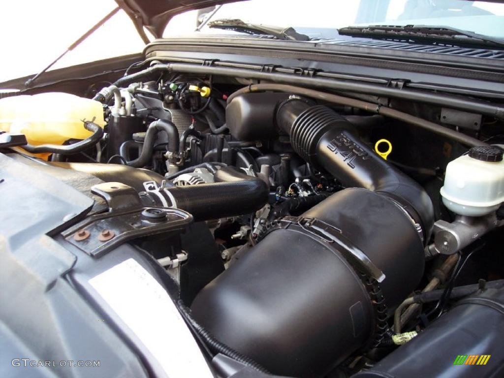 2004 Ford F250 Super Duty XLT SuperCab 4x4 5.4 Liter SOHC 16-Valve Triton V8 Engine Photo #39044288