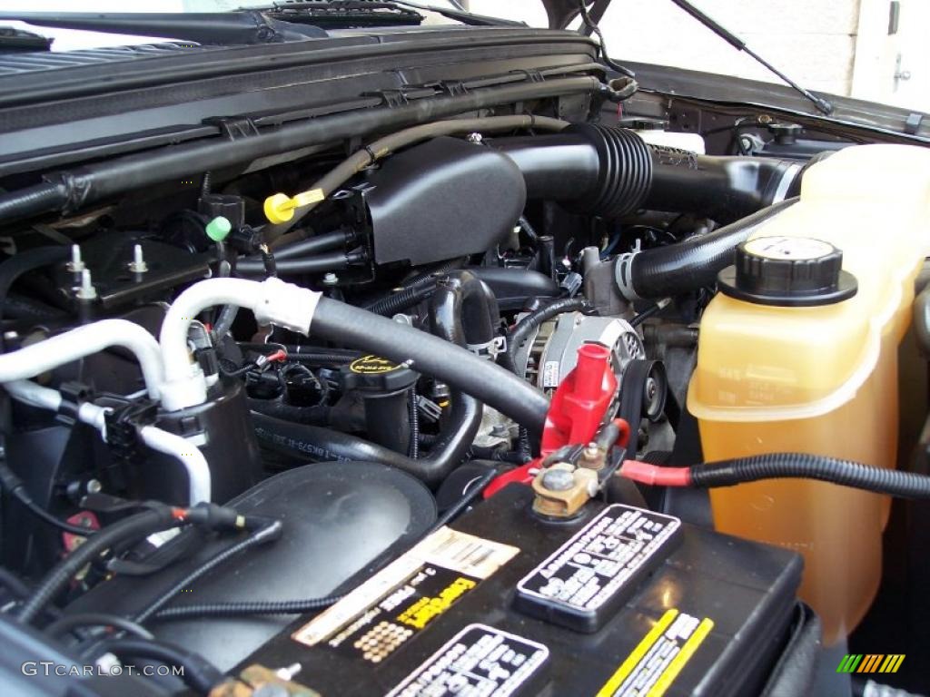 2004 Ford F250 Super Duty XLT SuperCab 4x4 5.4 Liter SOHC 16-Valve Triton V8 Engine Photo #39044300