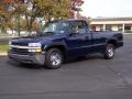 2000 Indigo Blue Metallic Chevrolet Silverado 1500 Regular Cab  photo #13