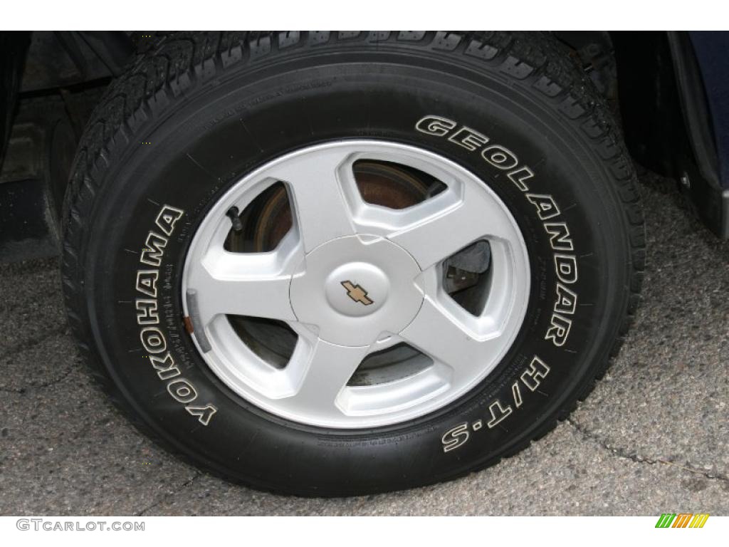 2003 Chevrolet TrailBlazer LS 4x4 Wheel Photo #39045204