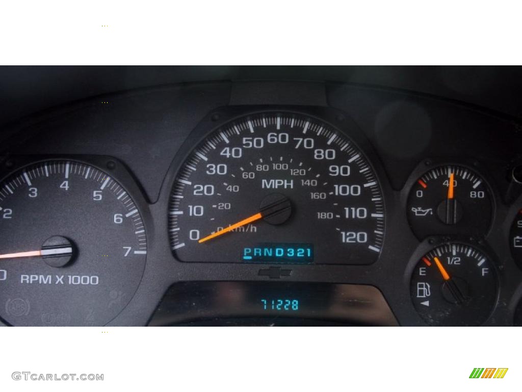 2003 Chevrolet TrailBlazer LS 4x4 Gauges Photos