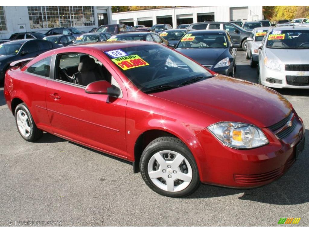 Sport Red Tint Coat 2008 Chevrolet Cobalt LT Coupe Exterior Photo #39045308