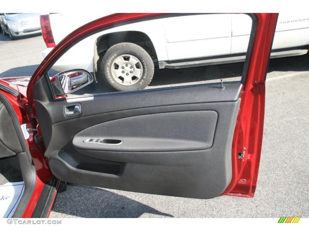 2008 Chevrolet Cobalt LT Coupe Ebony/Gray Door Panel Photo #39045440