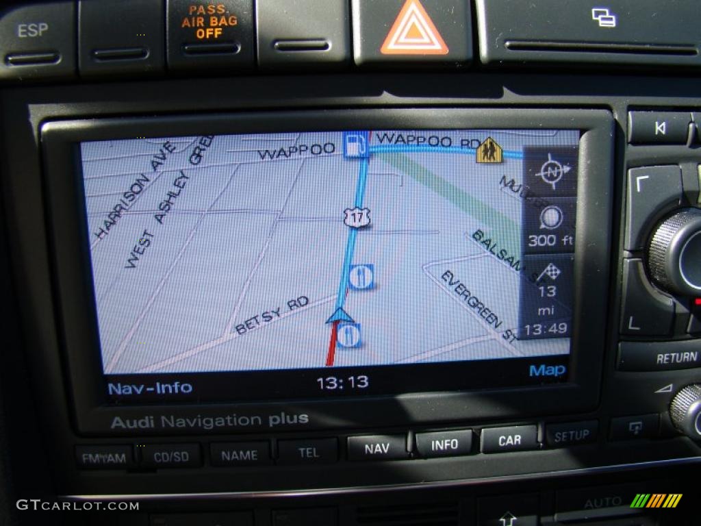 2005 Audi A4 3.2 quattro Sedan Navigation Photo #39045916