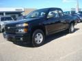 2008 Black Chevrolet Colorado Work Truck Extended Cab  photo #2