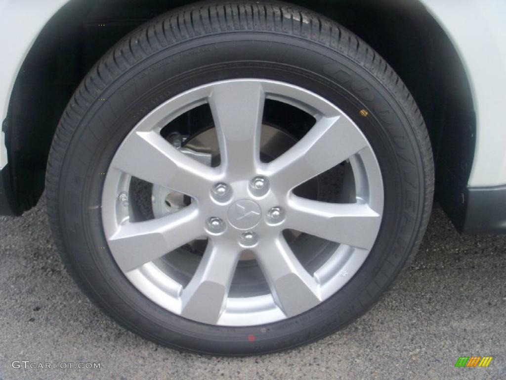 2011 Mitsubishi Outlander GT AWD Wheel Photo #39047088