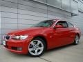 Crimson Red 2008 BMW 3 Series 328xi Coupe