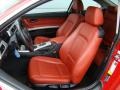 Coral Red/Black Interior Photo for 2008 BMW 3 Series #39048088